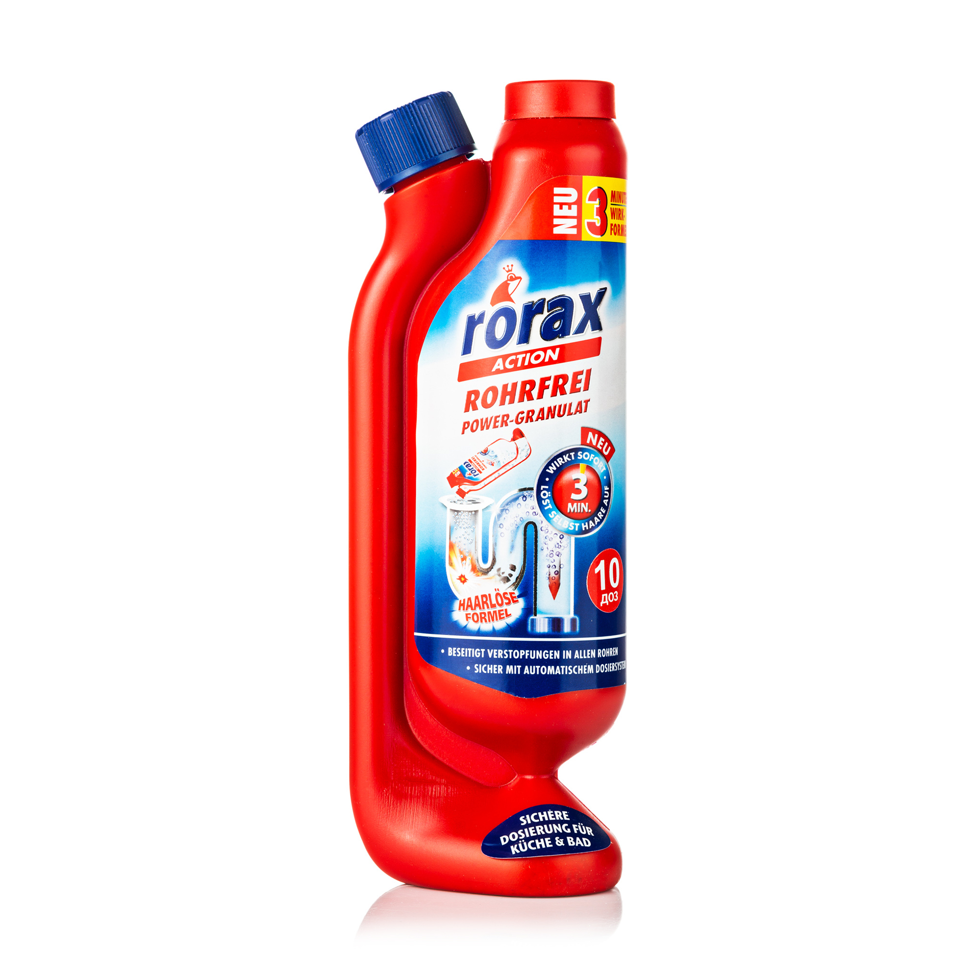 Гранули Rorax для прочищення труб, 600 г